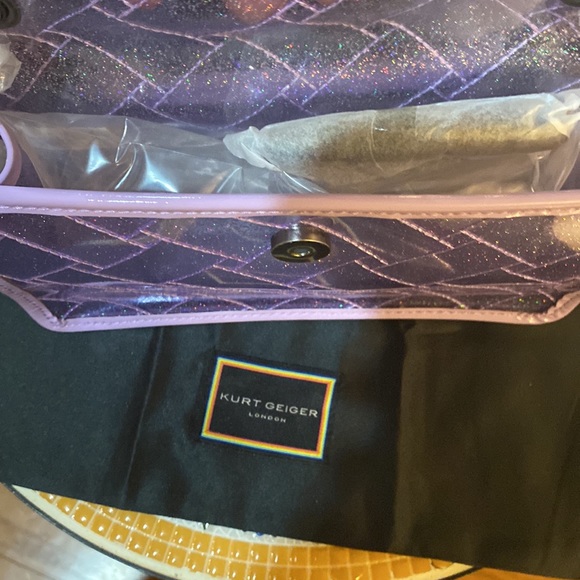 Kurt Geiger London Kensington Vinyl Shoulder Bag - Picture 13 of 13